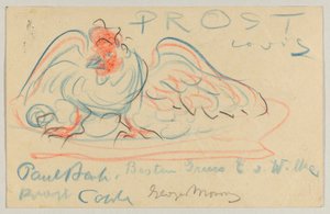 Lovis Corinth to Elly Strathmann: Postcard, Postmarked May 19, 1911 by Lovis Corinth
