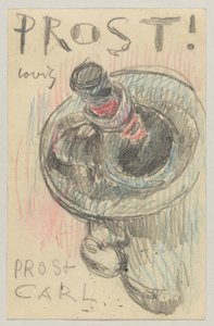 Lovis Corinth to Elly Strathmann: Postcard, Postmarked May 22, 1911