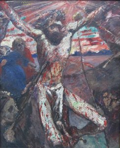 The Red Christ by Lovis Corinth