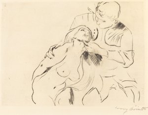 The Reconciliation by Lovis Corinth