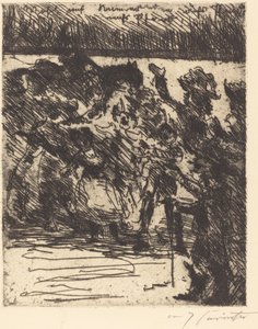 Well Up, Comrades, to the Horse, to the Horse! Into the Field, Into Freedom! by Lovis Corinth