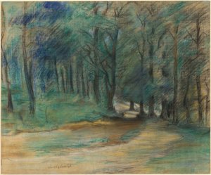 Woodland Path by Lovis Corinth