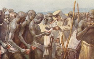 Illustration for the Life of HM Stanley by Lowes Dalbiac Luard