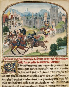 The Abduction of Ydoire by Loyset Liedet