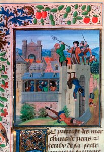 The Murder of Etienne Marcel by Loyset Liedet