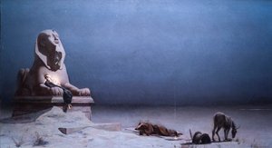 The Rest on the Flight into Egypt by Luc-Oliver Merson