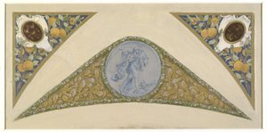 Sketch for the Festival Staircase at Paris City Hall: Lion, between 1888 and 1898 by Luc Oliver Merson