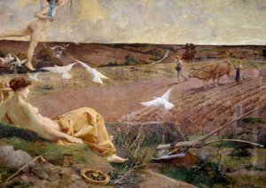 Fortune allegorical representation of Abundance and fertility