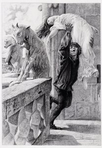 Quasimodo saves Esmeralda - in 