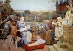 The family, Decoration from the Hotel Watel-Dehaynin in Paris