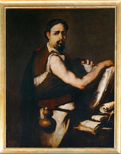 Philosopher with a Flask at the Belt