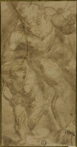 Mars and Cupid by Luca Cambiaso