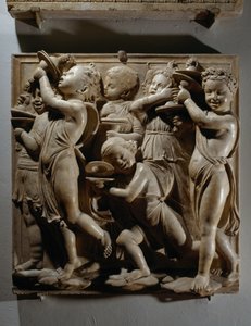 Laudate Eum in cimbalis iubilationis (Psalm 150, Laudate Dominum) by Luca Della Robbia