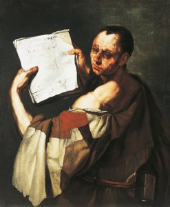 Philosopher or Saint by Luca Giordano