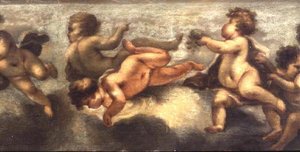 Putti Disporting (central detail)
