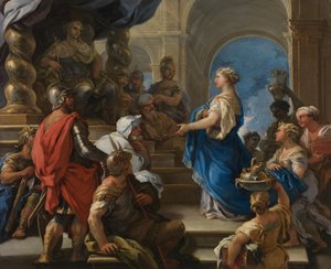 Solomon and the Queen of Sheba by Luca Giordano