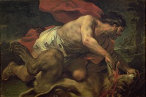 Samson and the Lion