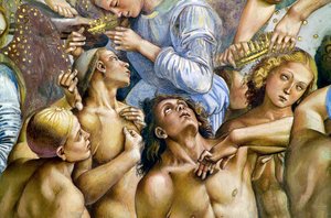 Elect, from Last Judgment fresco cycle by Luca Signorelli