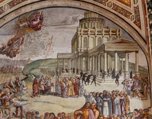 Preaching and the Facts of the Antichrist (detail)