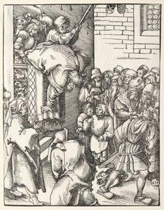 Martyrdom of St. James the Less by Lucas Cranach