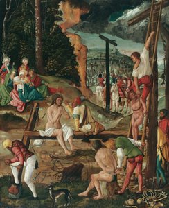 Before the Crucifixion of Christ (Christ in Distress) by Lucas Cranach d. Ä.