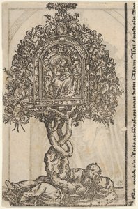 A Golden Reliquary with the Tree of Jesse, from the Large Series of Wittenberg Reliquaries