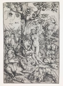 Adam and Eve in Paradise