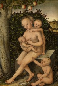 Charity. Around 1537 by Lucas Cranach the Elder