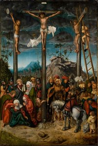 Crucifixion by Lucas Cranach the Elder