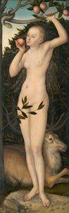 Eve, 1533-37 by Lucas Cranach the Elder