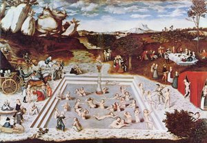 The Fountain of Youth by Lucas Cranach the Elder