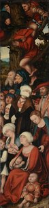 Preaching of John the Baptist by Lucas Cranach the Elder