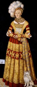 Duchess Katharina of Mecklenburg by Lucas Cranach the Elder