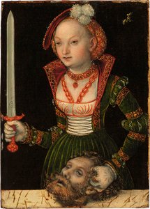 Judith with the Head of Holofernes by Lucas Cranach the Elder