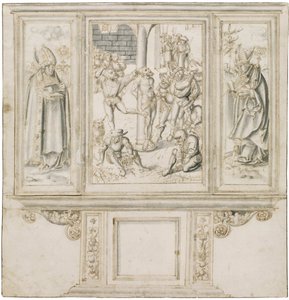 Altar Sketch by Lucas Cranach the Elder