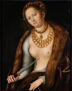 Lucretia by Lucas Cranach the Elder