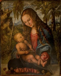 Madonna under the Fir Tree by Lucas Cranach the Elder