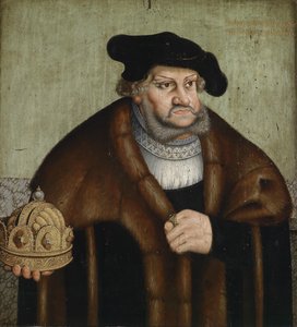 Portrait of Frederick III, Elector of Saxony, 1463-1525