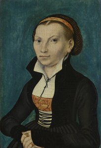 Portraits of Martin Luther and Katharina von Bora by Lucas Cranach the Elder