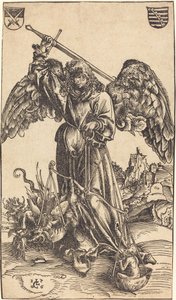 The Archangel Michael Weighing a Soul by Lucas Cranach the Elder