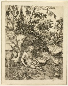 The Penitence of Saint John Chrysostom by Lucas Cranach the Elder