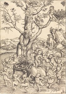 The Rest on the Flight into Egypt by Lucas Cranach the Elder