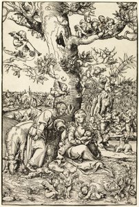 The Rest on the Flight into Egypt by Lucas Cranach the Elder
