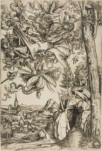 The Temptation of Saint Anthony by Lucas Cranach the Elder