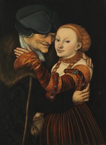 The Unequal Couple by Lucas Cranach the Elder