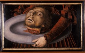 The Head of John the Baptist by Lucas Cranach the Elder