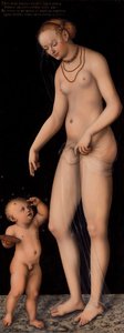 Venus with Cupid as the Honey Thief by Lucas Cranach the Elder
