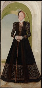 Anna of Denmark, Duchess of Saxony by Lucas Cranach the Younger