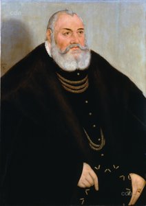 Portrait of George the Pious of Brandenburg-Ansbach by Lucas Cranach the Younger