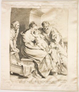 The Holy Family with Saint John and Saint Elizabeth